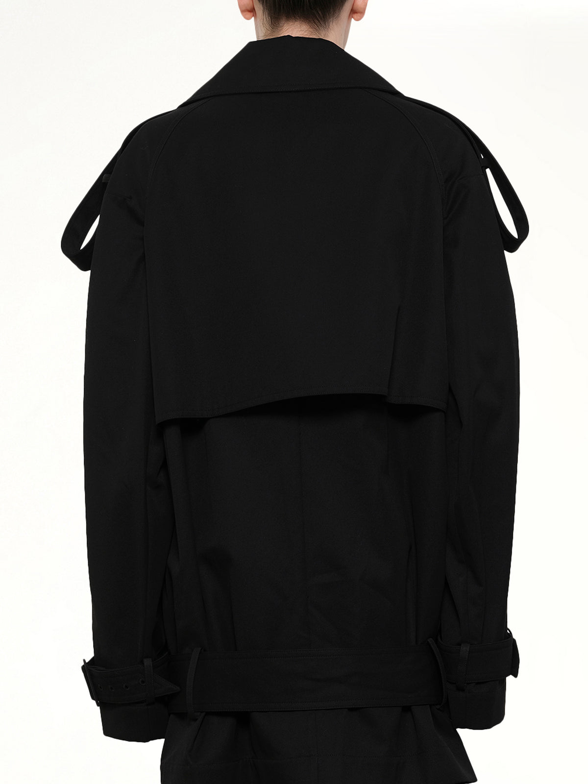Unlined Technical Trench Coat in Bogart
