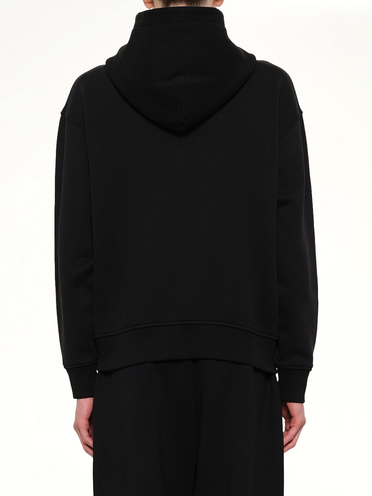 Bear Regular Hoodie in Black/Brown