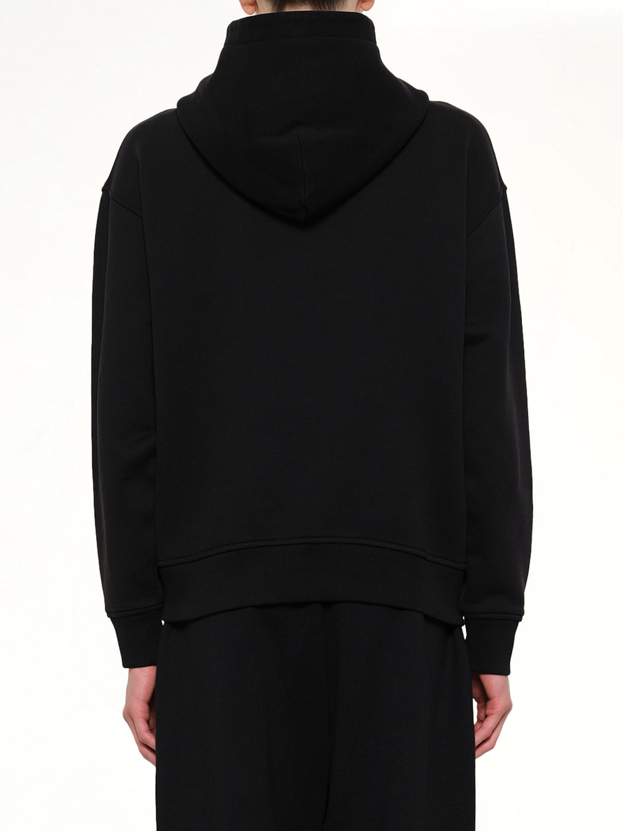 Bear Regular Hoodie in Black/Brown