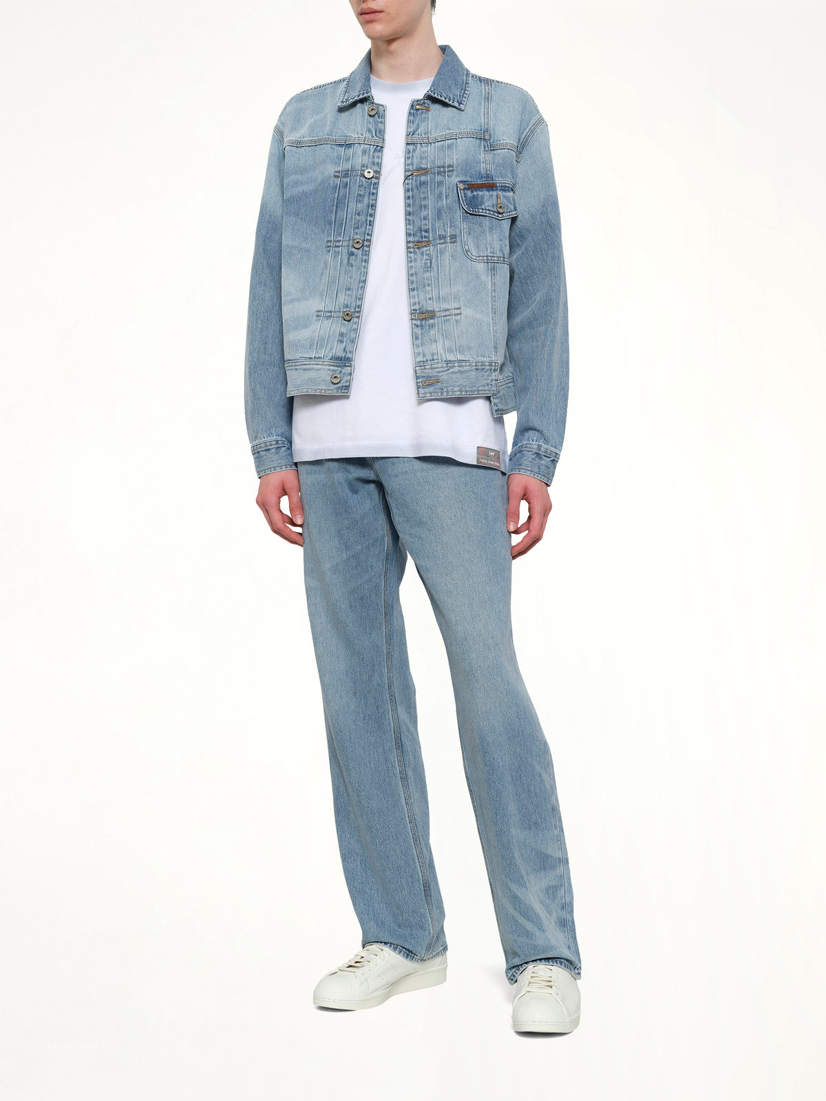 FCW x Lee Denim Jacket in Light Shade