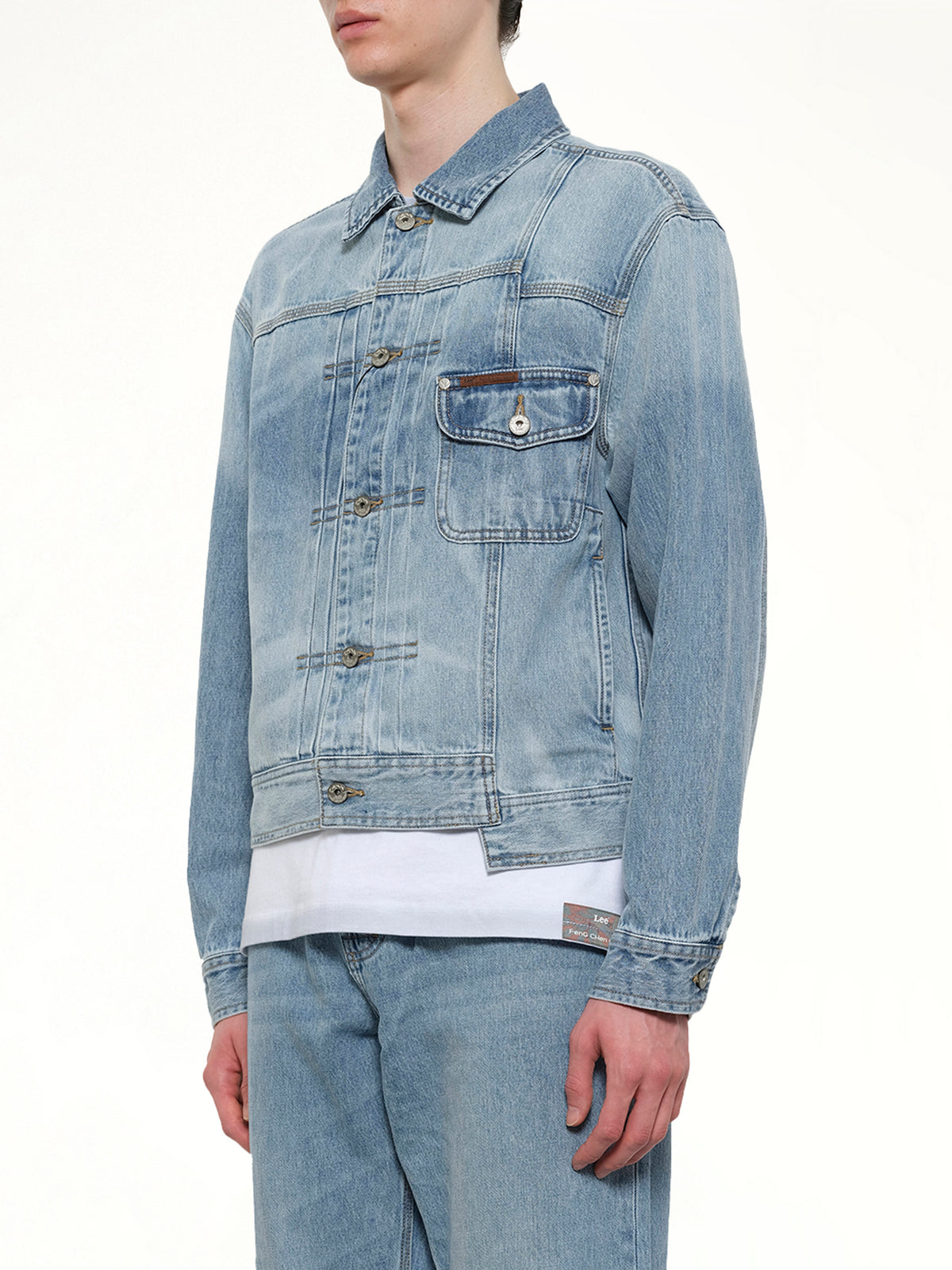 FCW x Lee Denim Jacket in Light Shade