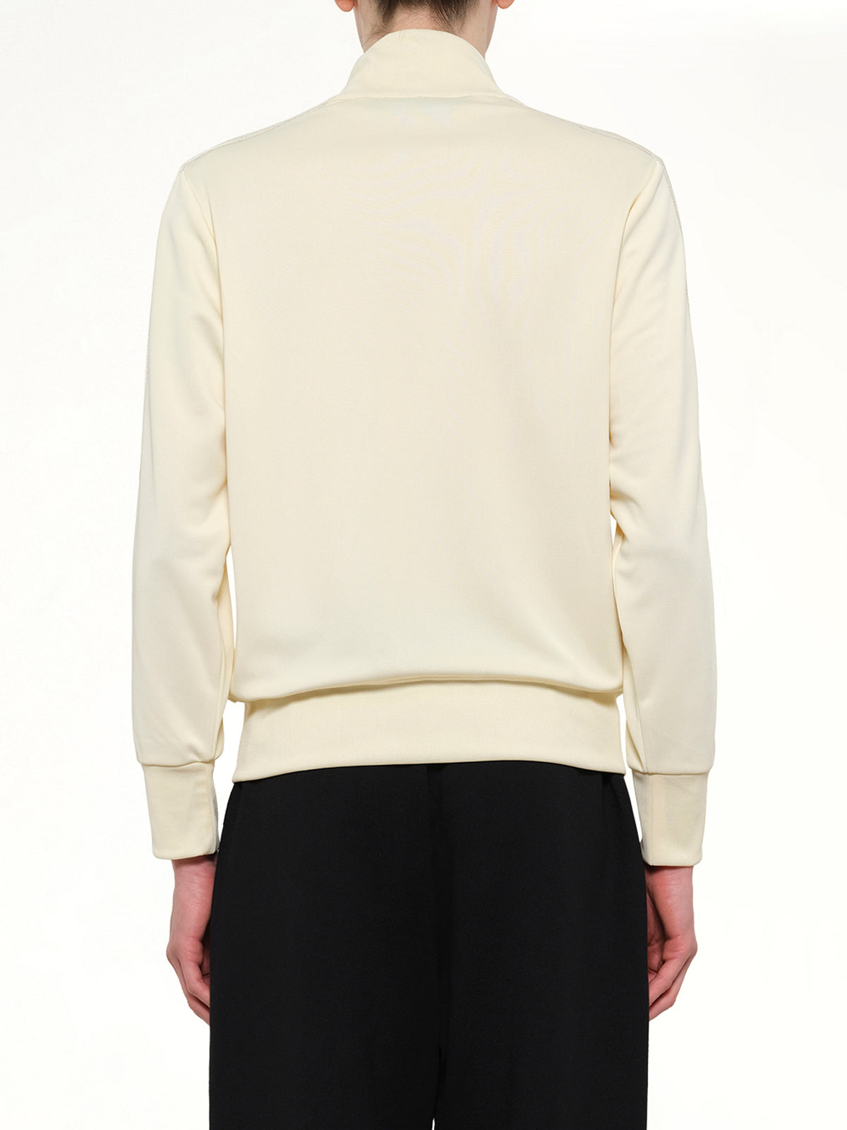 Classic Logo Track Top in Ivory/Black