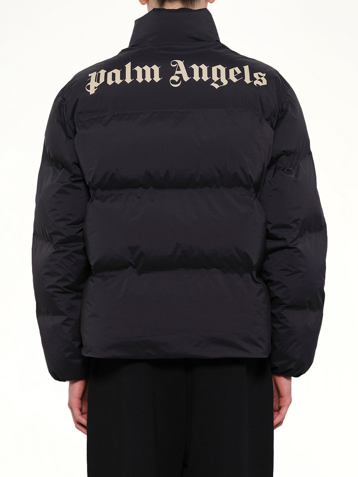 Classic Logo Track Down Jacket in Black/Tofu