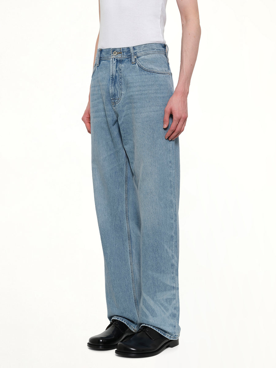 FCW x Lee Straight Jeans in Light Shade
