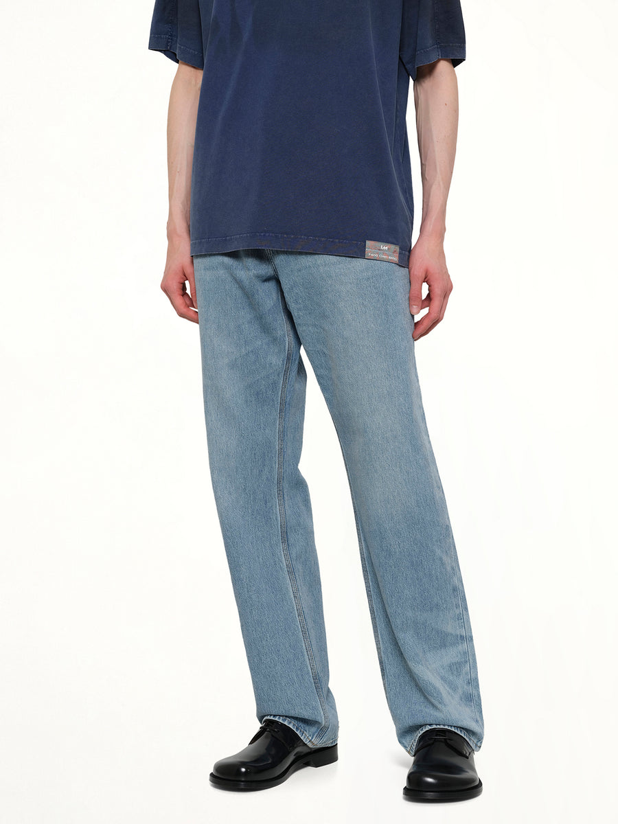 FCW x Lee Straight Jeans in Light Shade