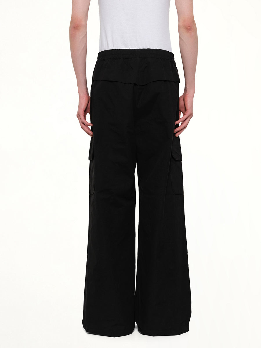 Sculpted Track Trouser in Black