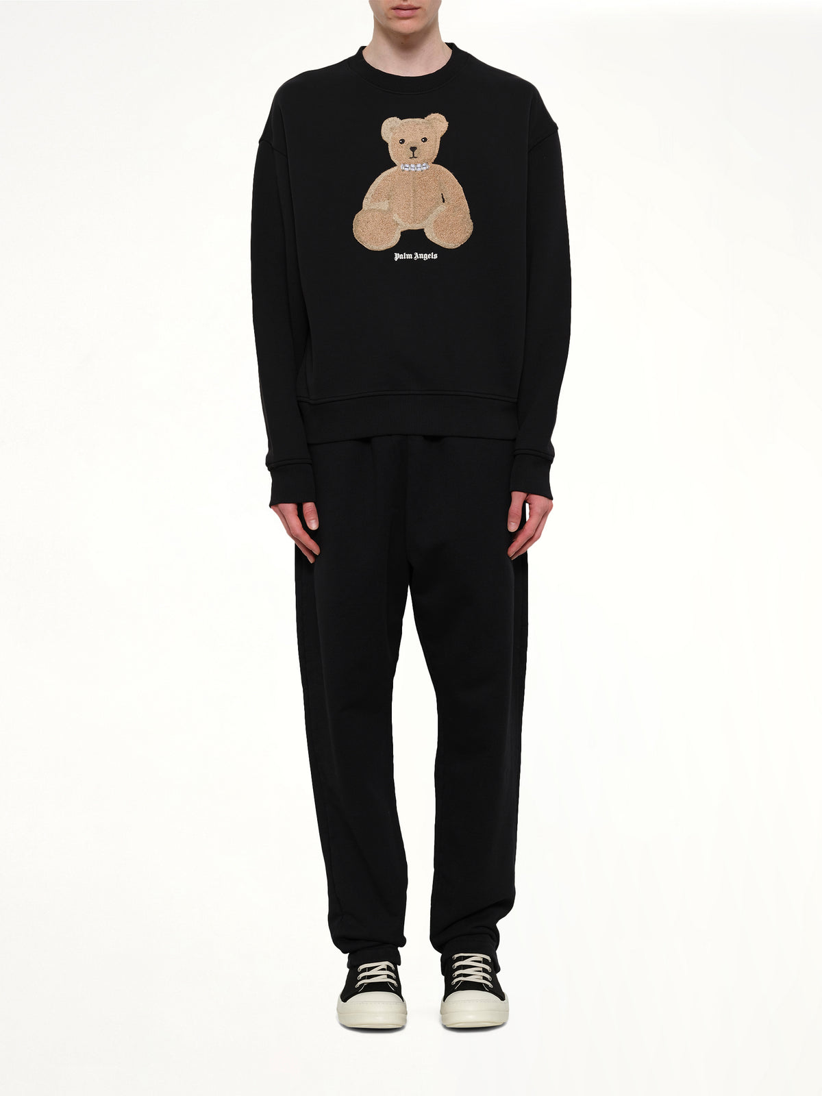 Bear Regular Sweatshirt in Black/Brown