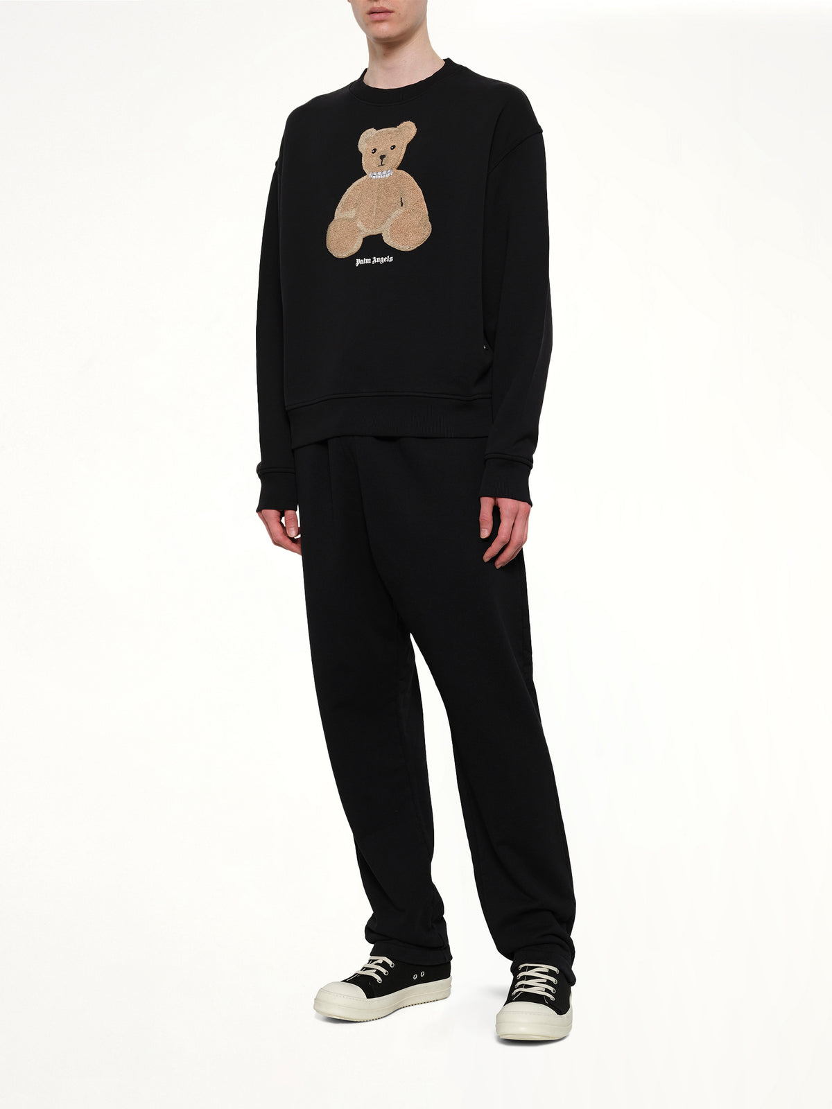 Bear Regular Sweatshirt in Black/Brown