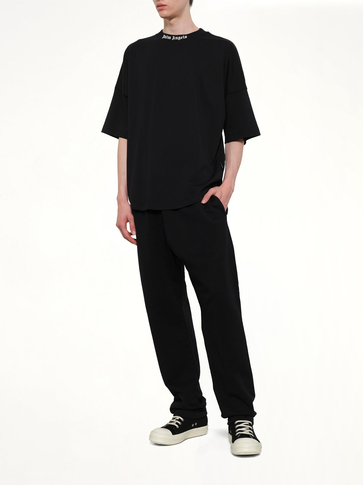 Classic Logo Over T-Shirt in Black