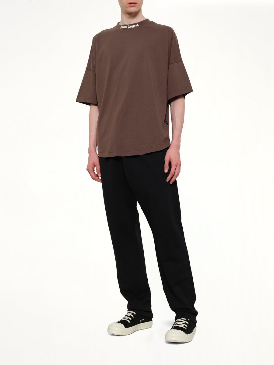Classic Logo Over T-Shirt in Brown