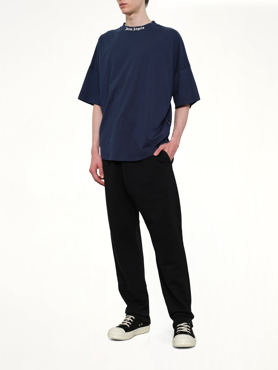 Classic Logo Over T-Shirt in Navy Blue