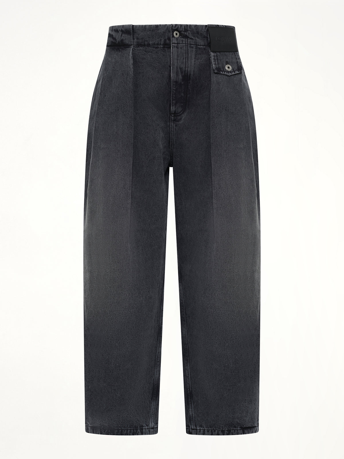 Belted Jeans AF in Black