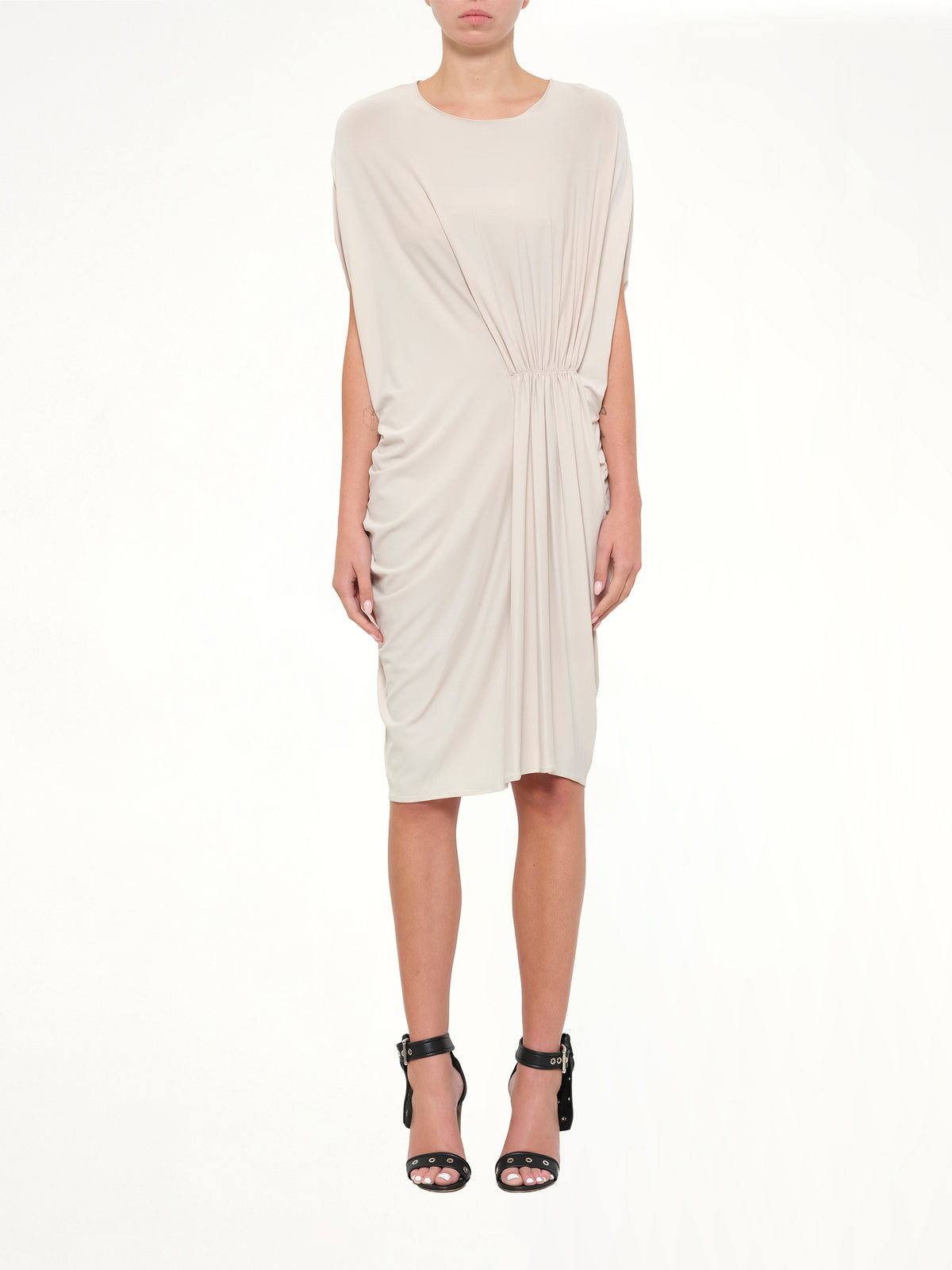 Lanvin Jersey Dress in White