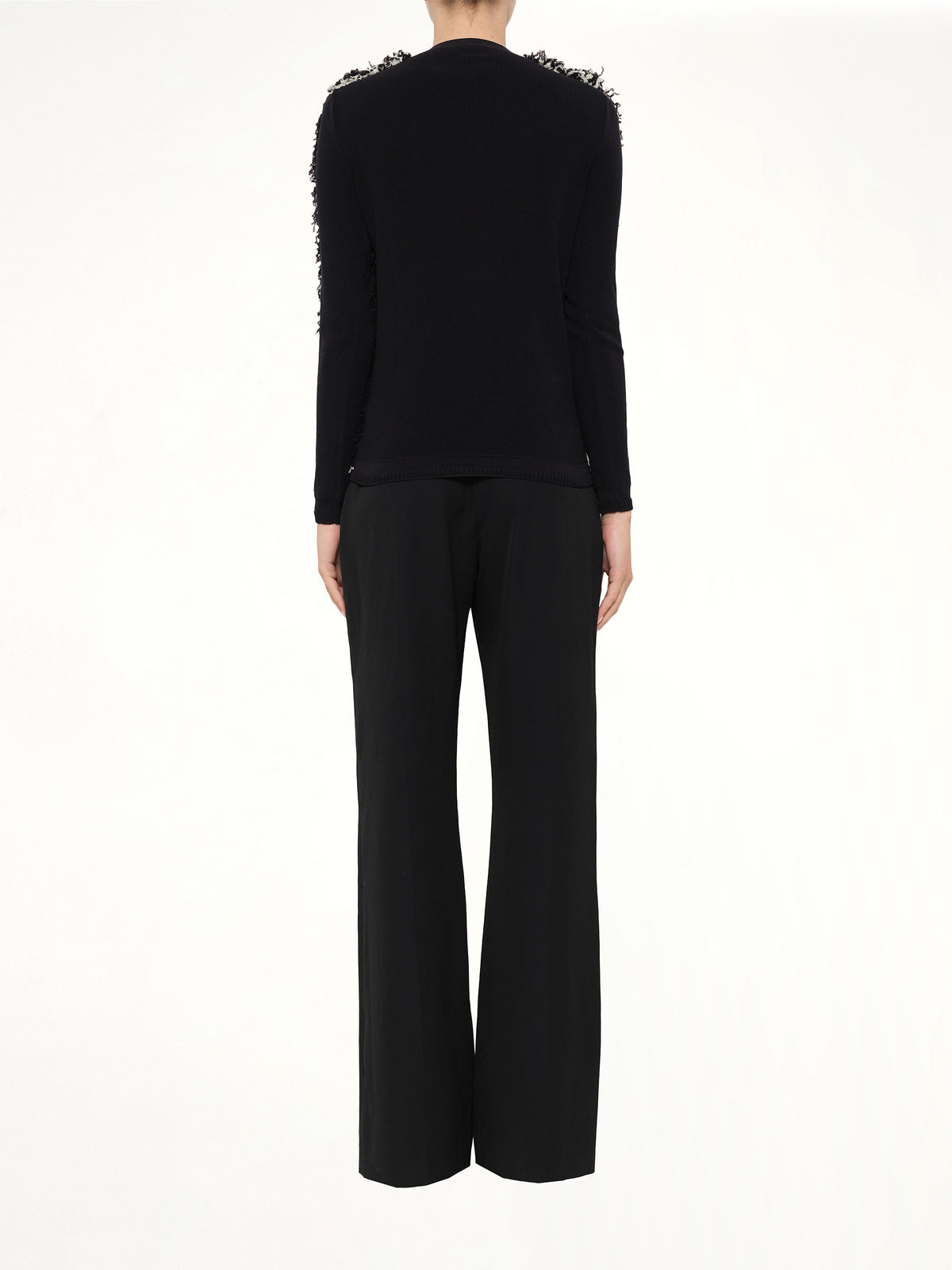 Lanvin Knitted Jacket in Black