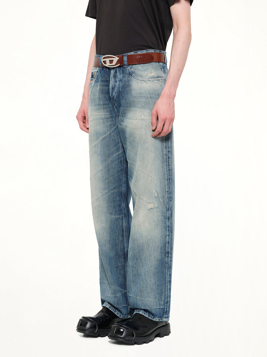 2001 D-MACRO Jeans in Washed Blue