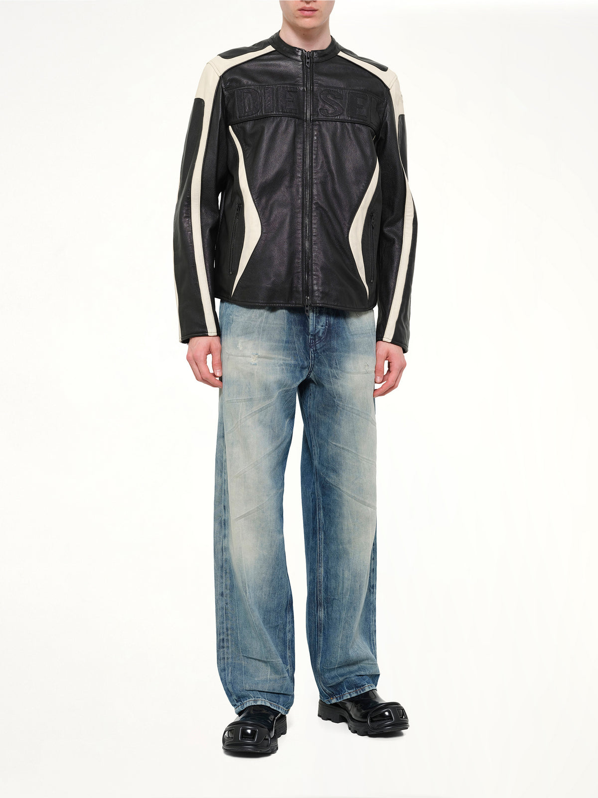 2001 D-MACRO Jeans in Washed Blue