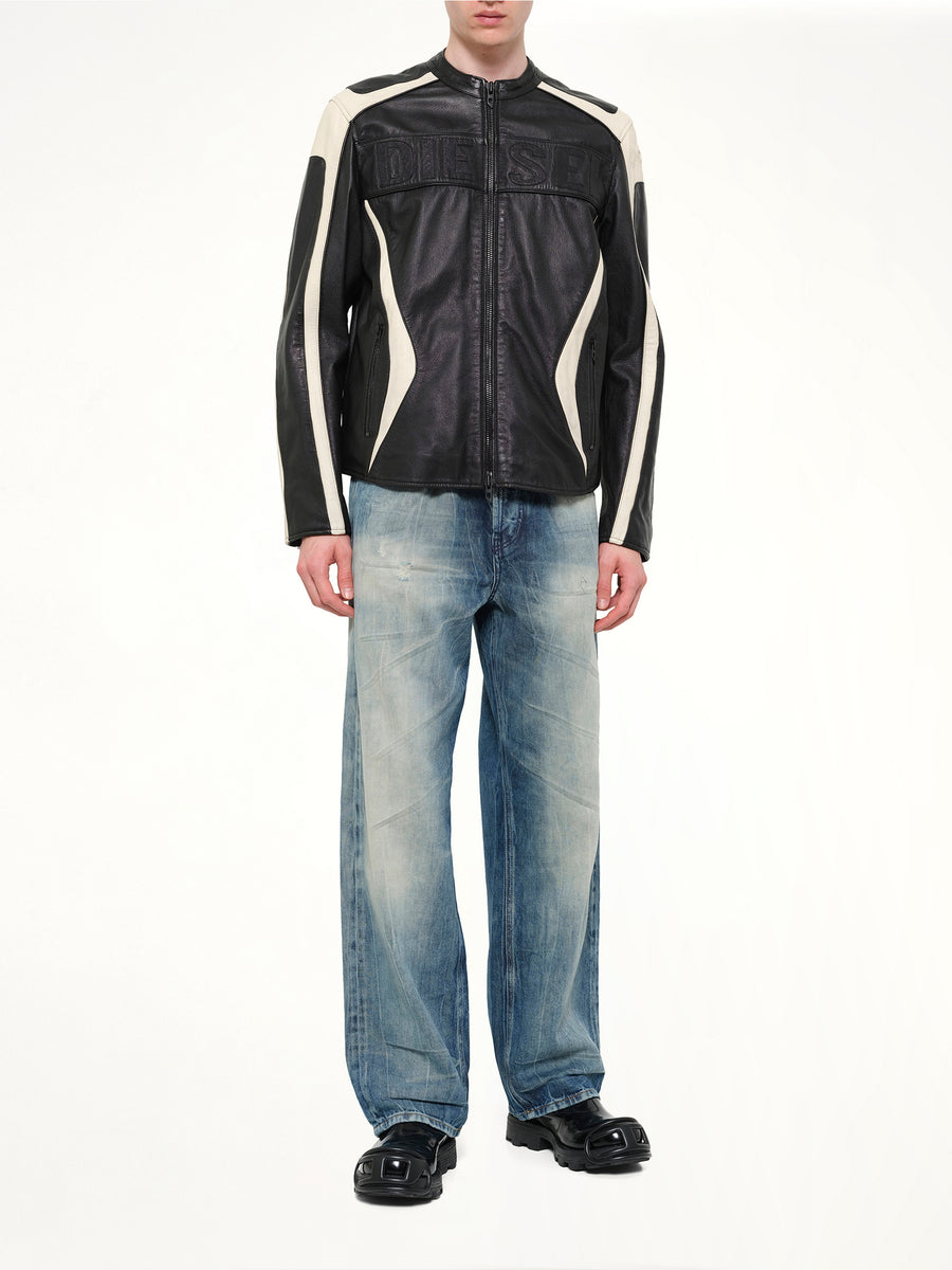 2001 D-MACRO Jeans in Washed Blue