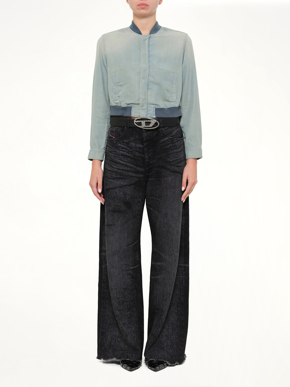 DE-RANIA-S1 Denim Jacket in Blue