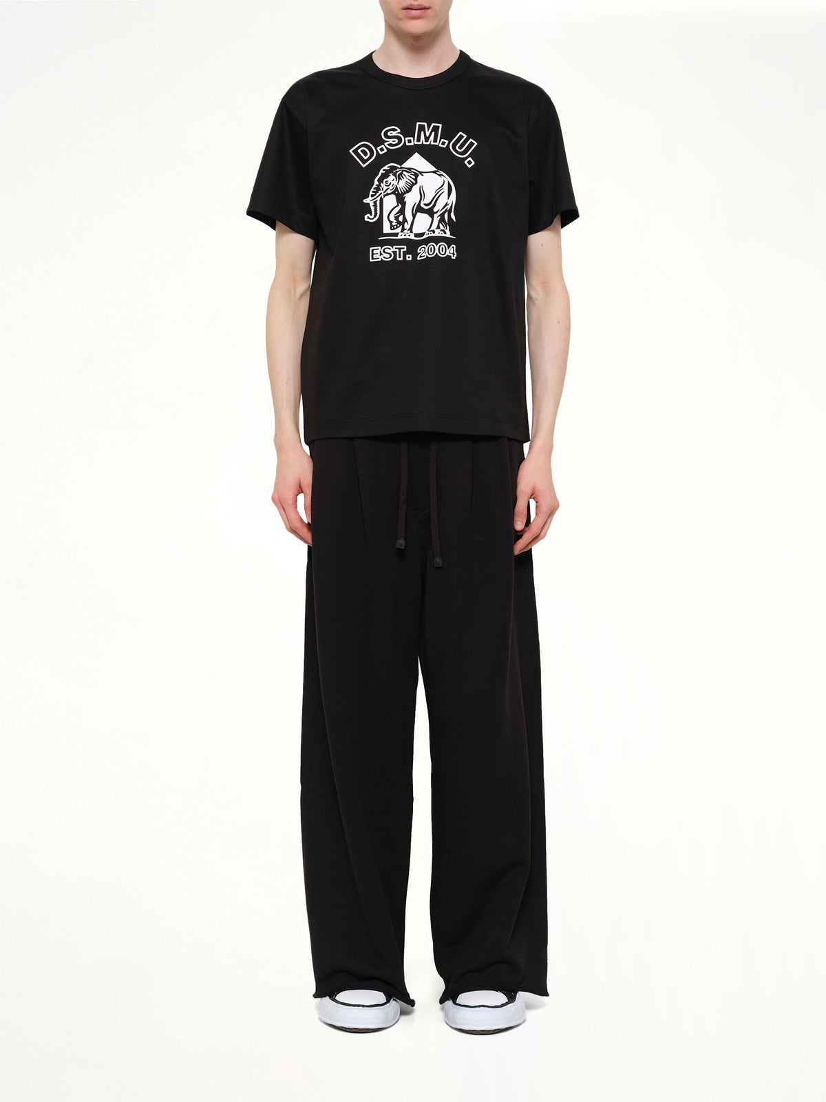 D.S.M.U' T-Shirt in Black