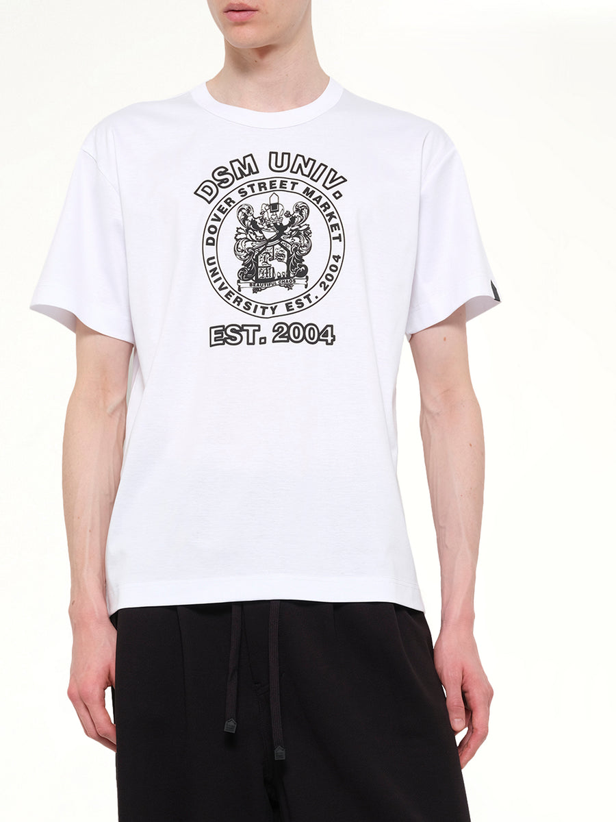 DSM Univ' T-Shirt in White