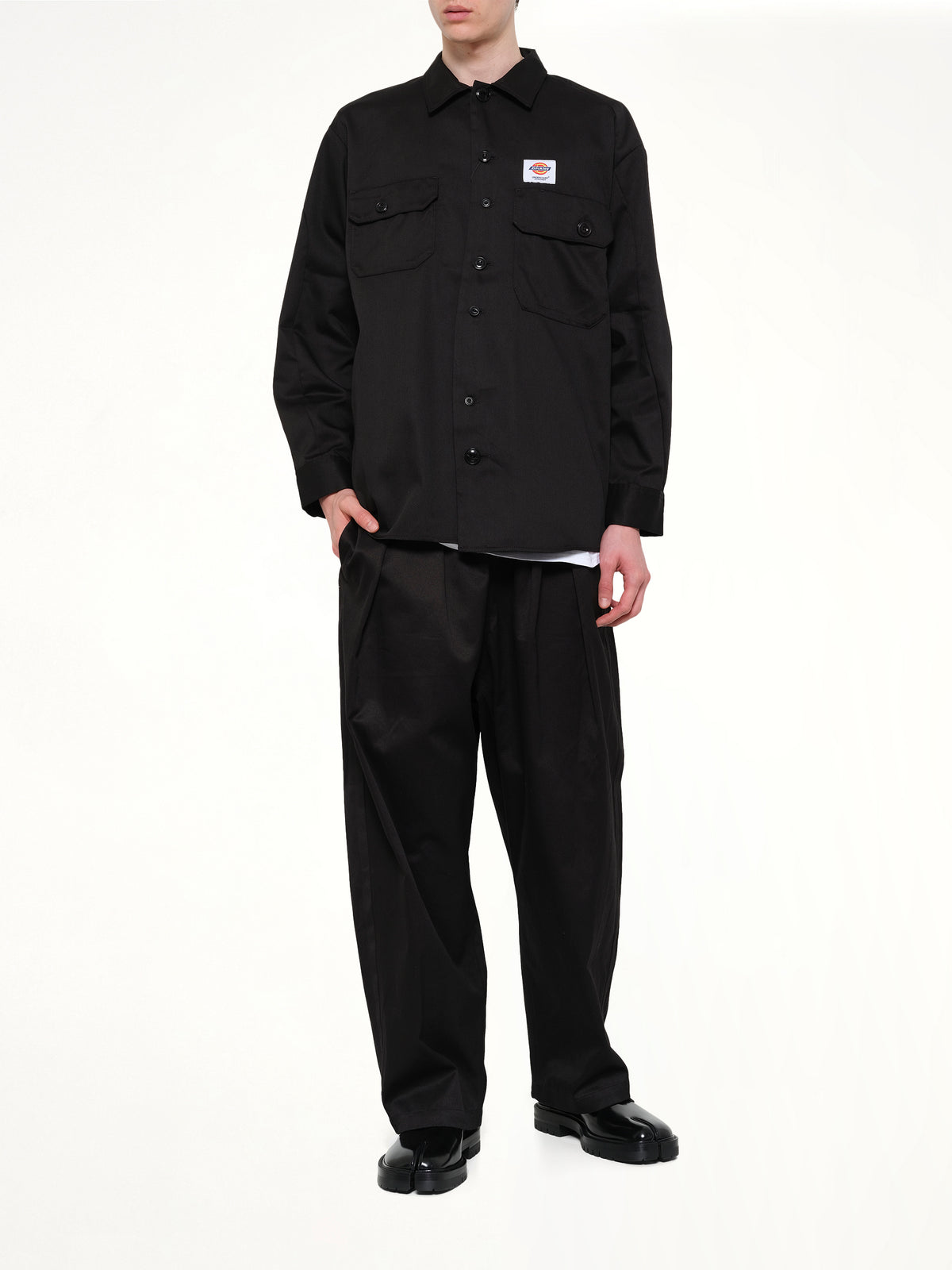 Dickies x UC LS Shirt in Black