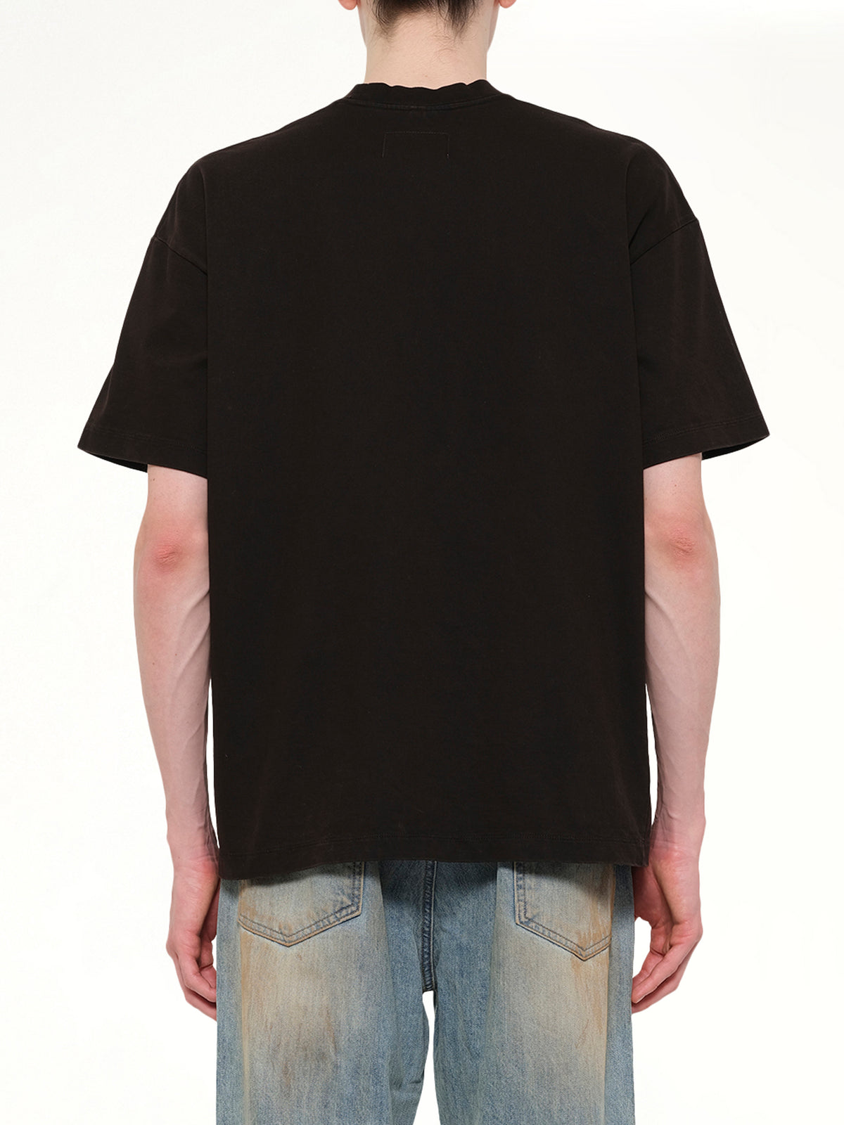Mud-Dyed T-Shirt With SHFU in Mud