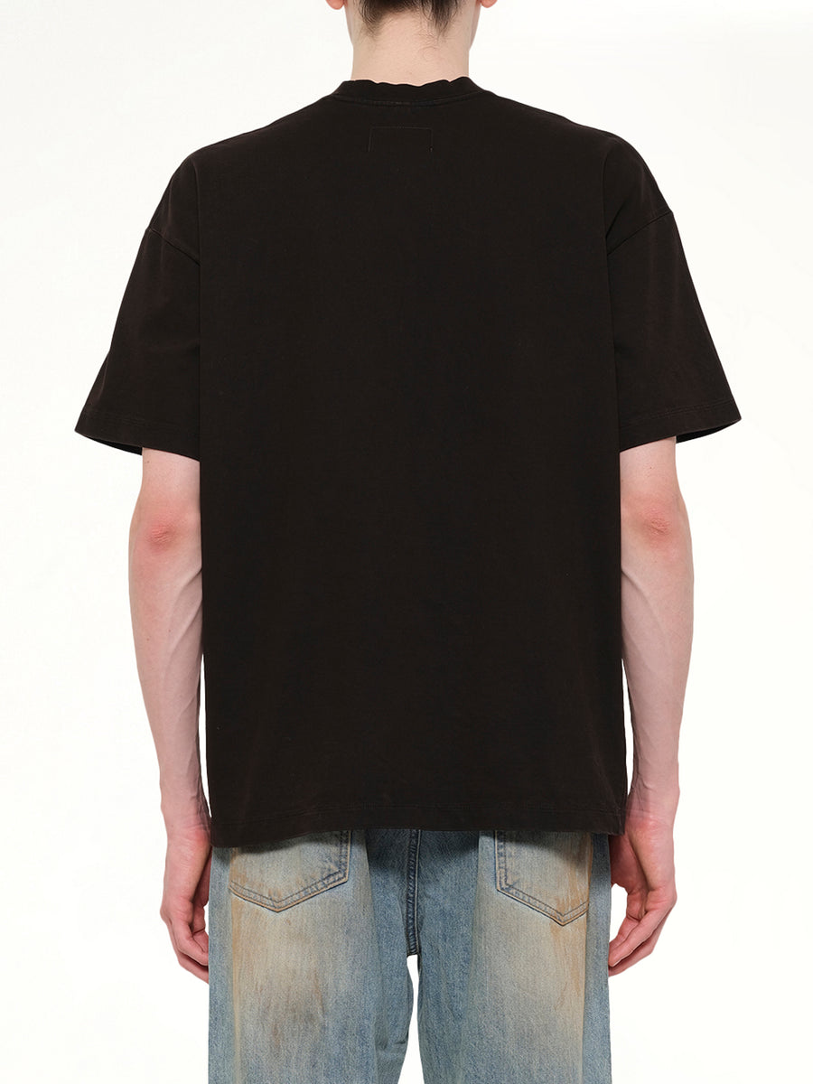 Mud-Dyed T-Shirt With SHFU in Mud