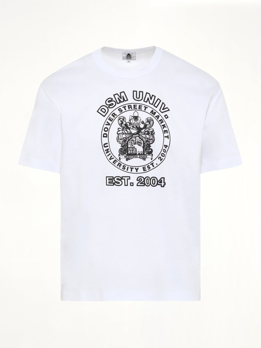 DSM Univ' T-Shirt in White