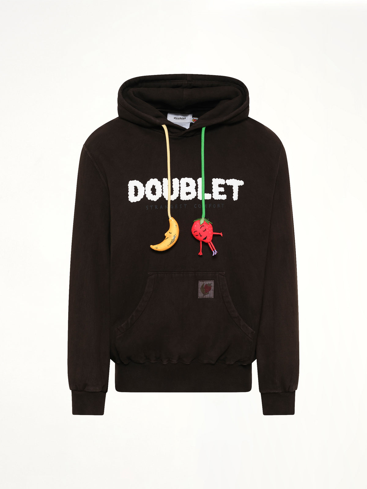 Mud-Dyed Hoodie With SHFU in Mud