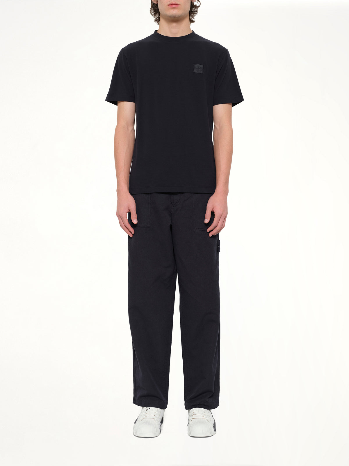 2100021 SS T-Shirt in Navy Blue