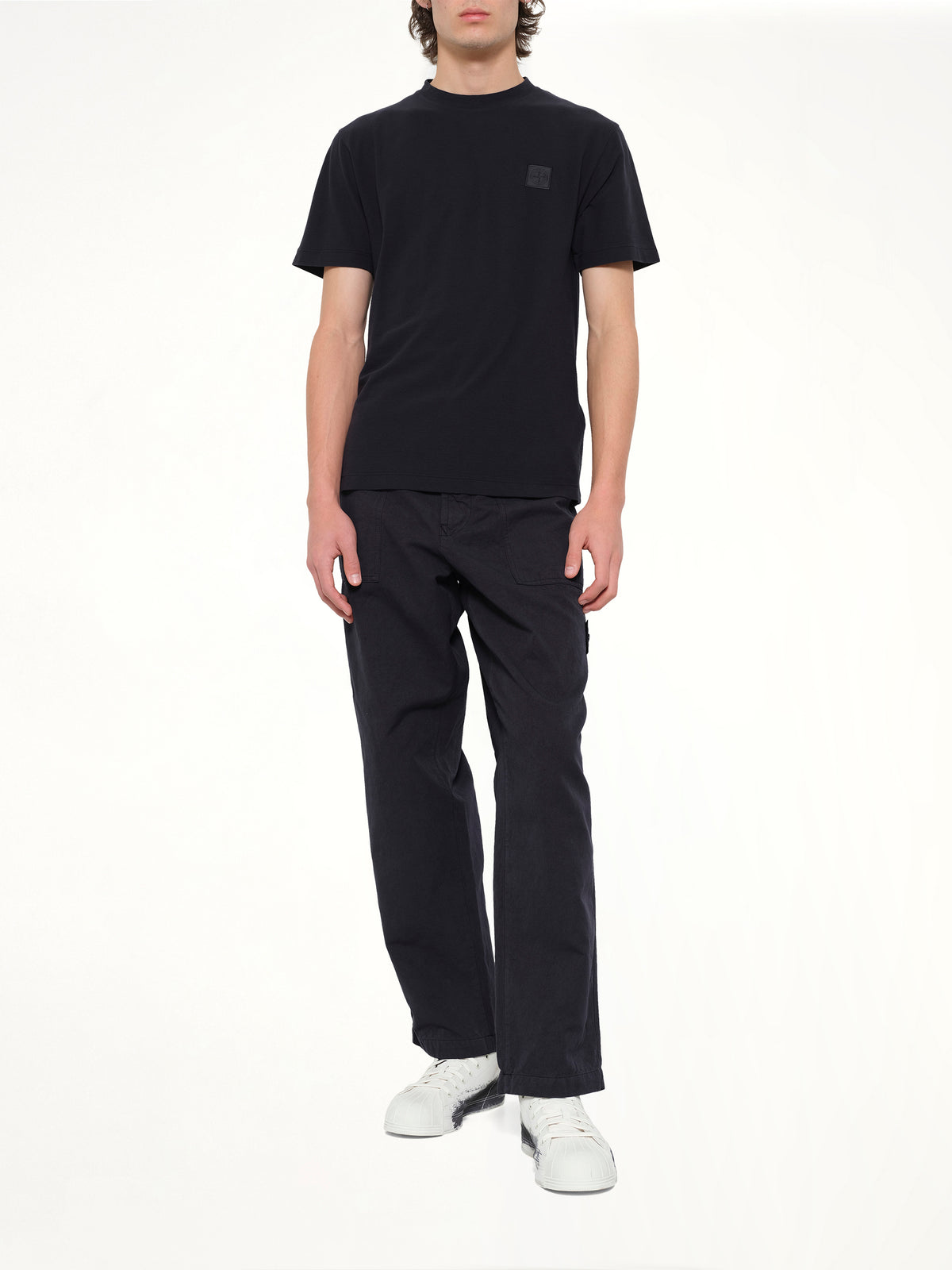 2100021 SS T-Shirt in Navy Blue