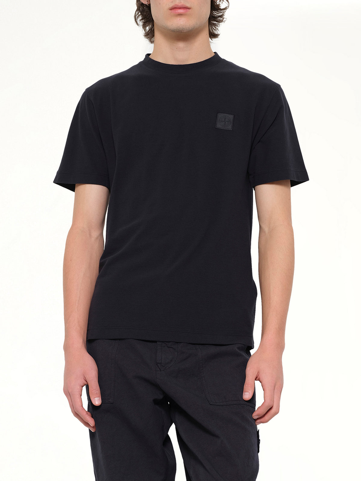 2100021 SS T-Shirt in Navy Blue
