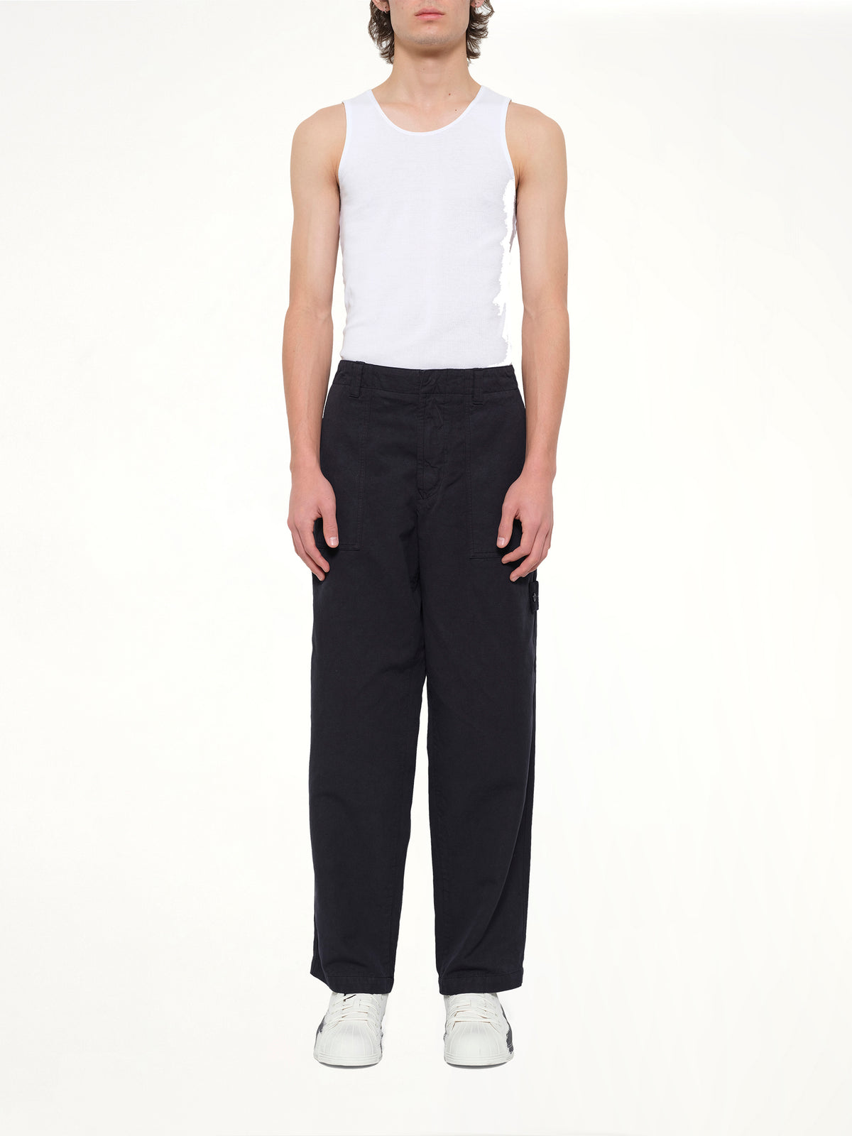 3100016 Trousers in Navy Blue