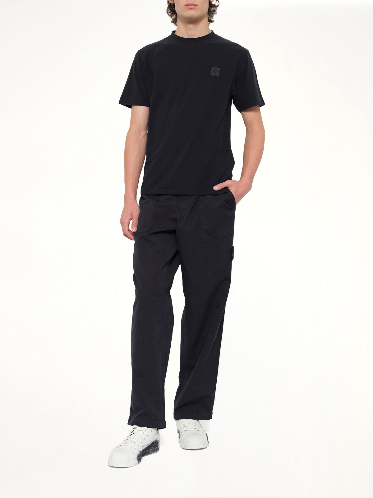 3100016 Trousers in Navy Blue