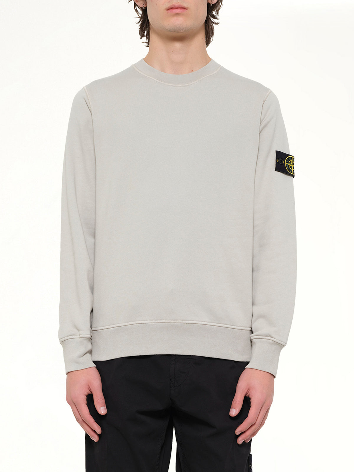 6100060 Sweatshirt in Pearl Grey