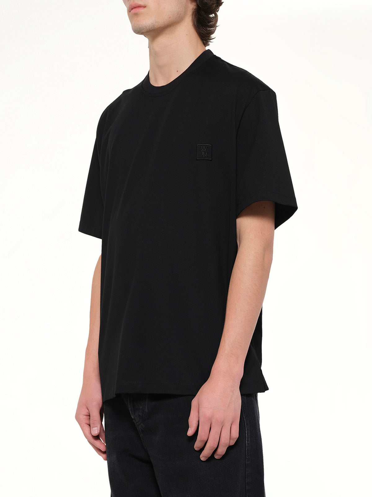 Baseball Logo T-Shirt in Black