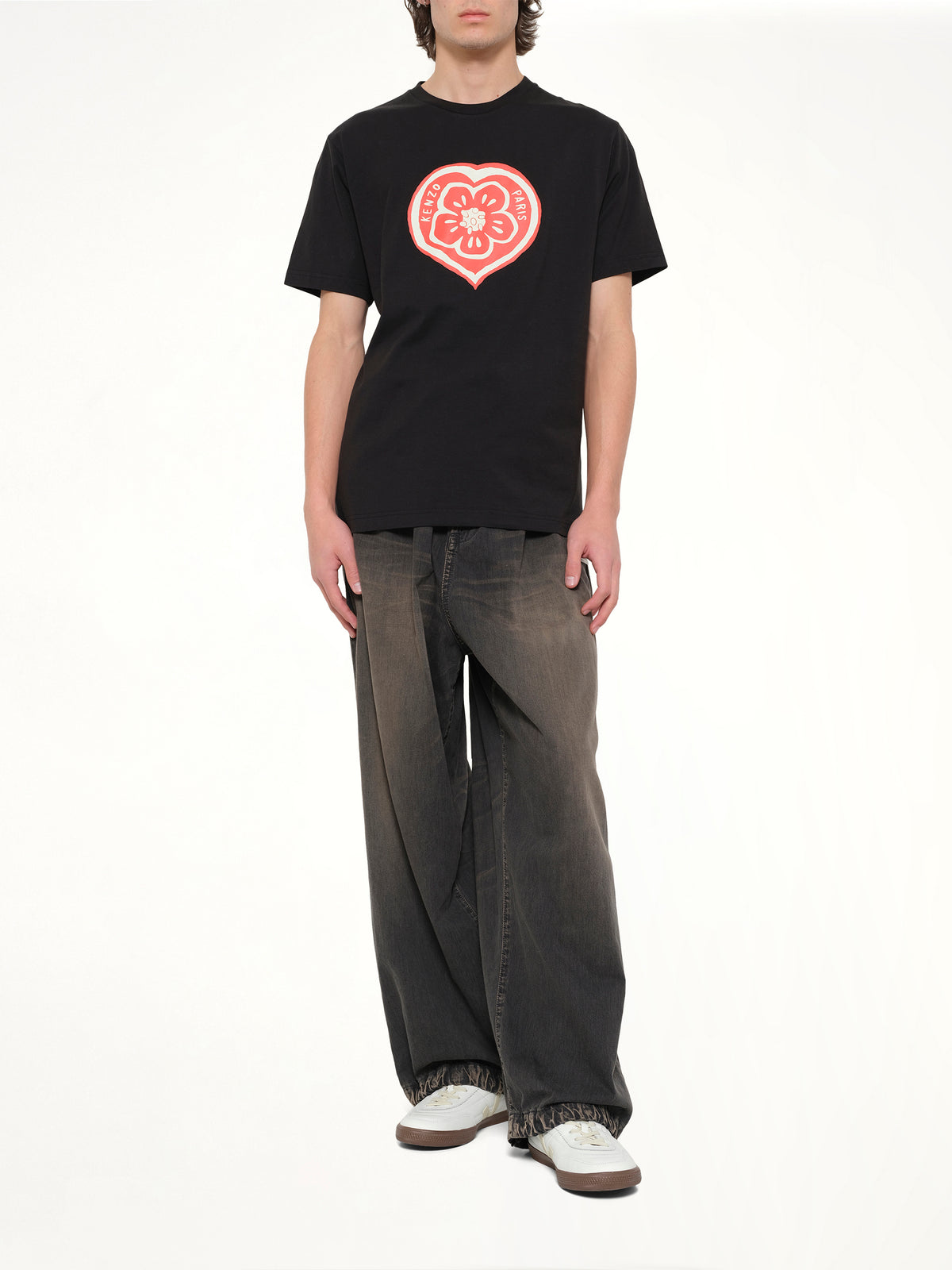 Kenzo Boke Heart Classic T-Shirt in Black