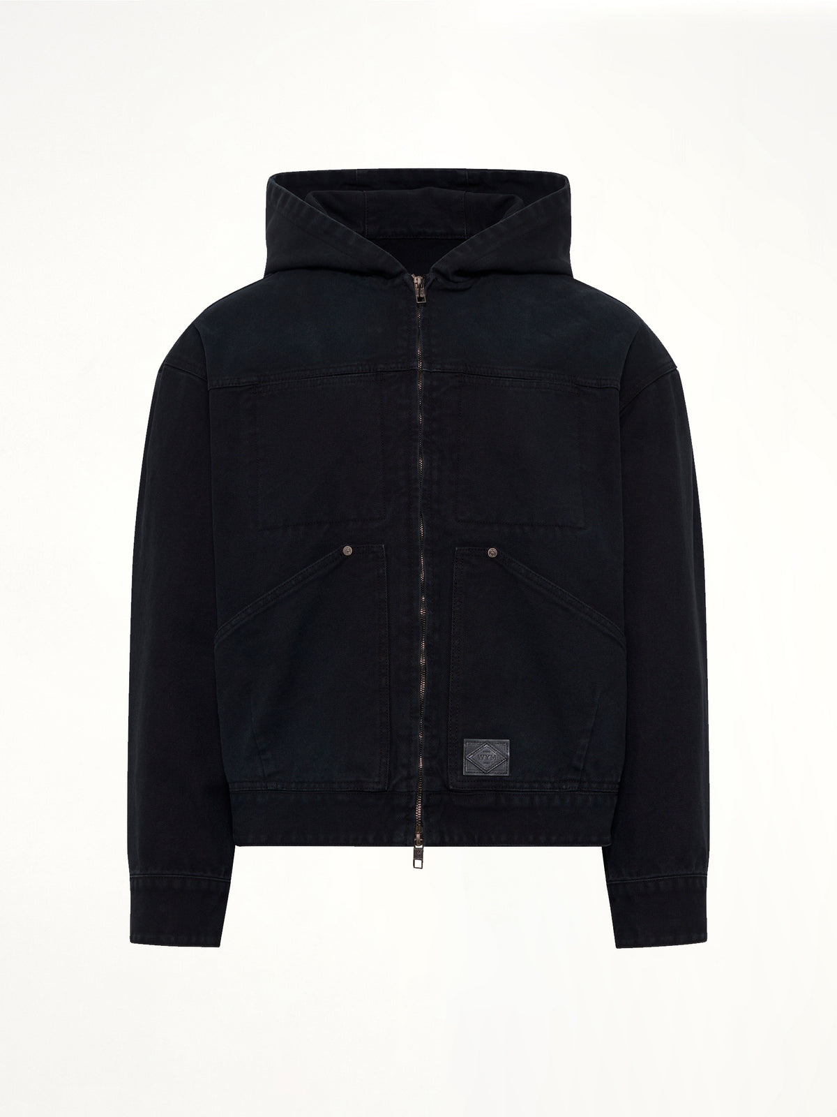 Hooded Work Jacket in Navy