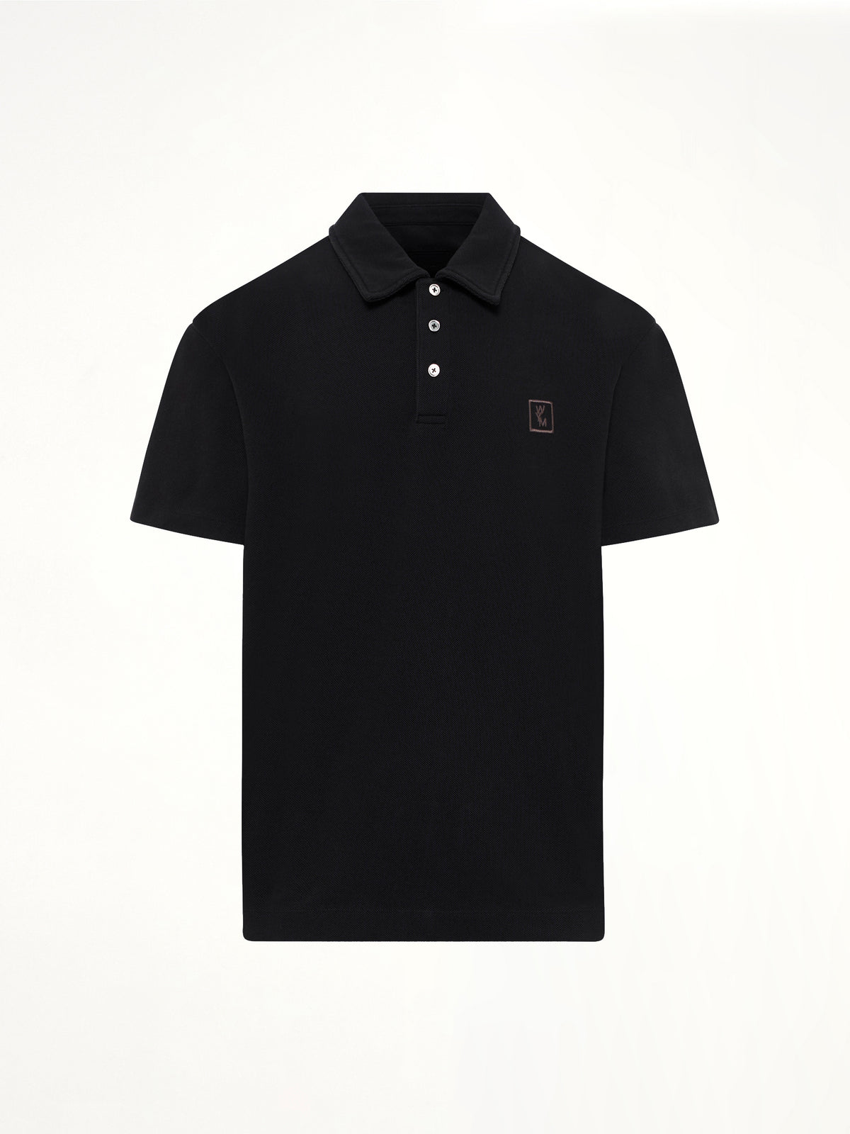 Mud Paint Polo in Black