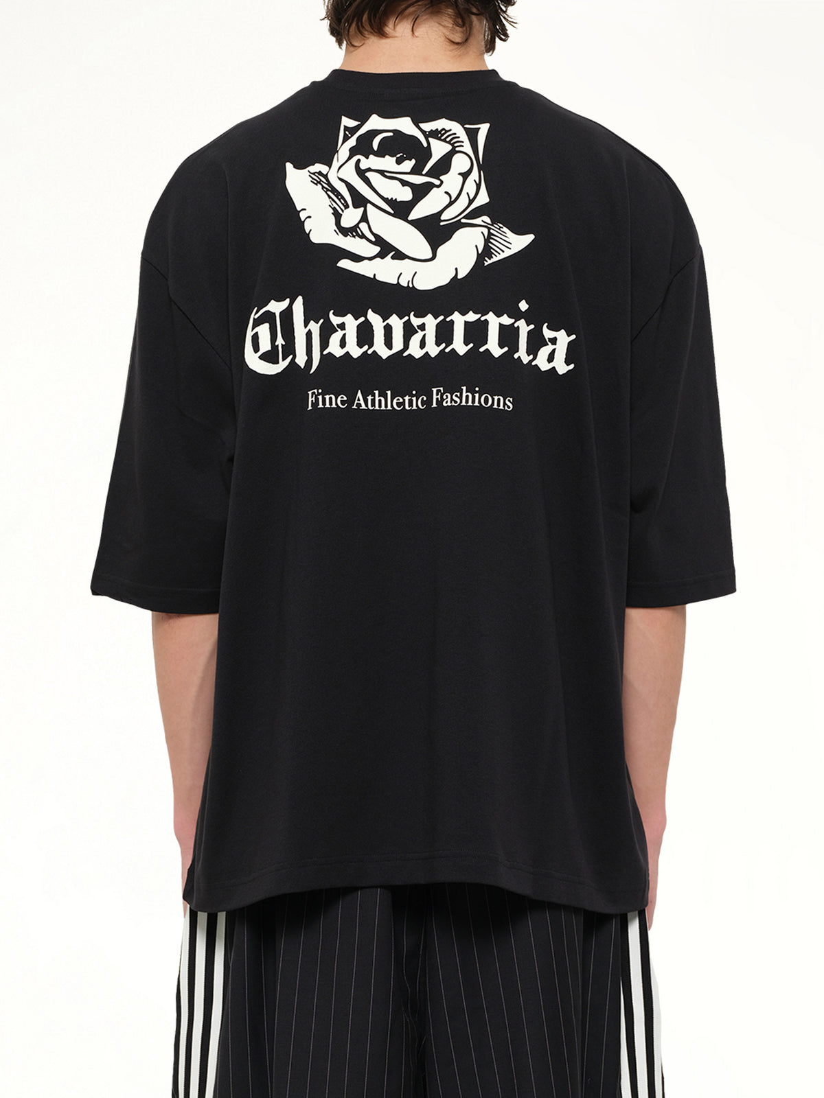 Adidas x Chavarria Logo SS T-Shirt in Black