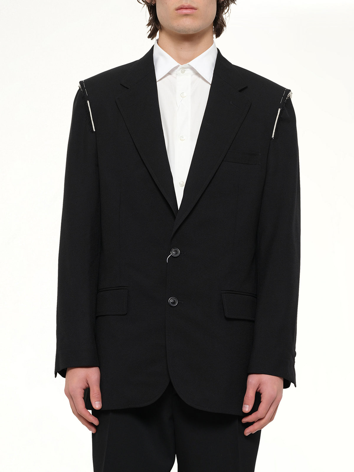 Deconstructed Jacket in Black