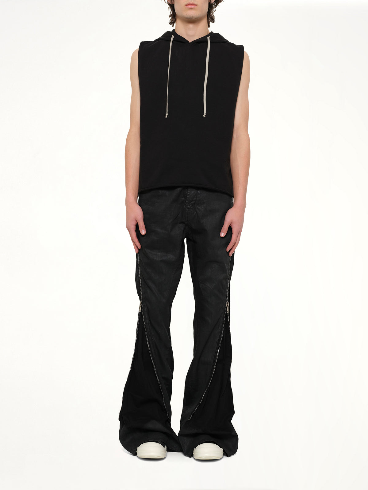 Hooded Tunic in Black