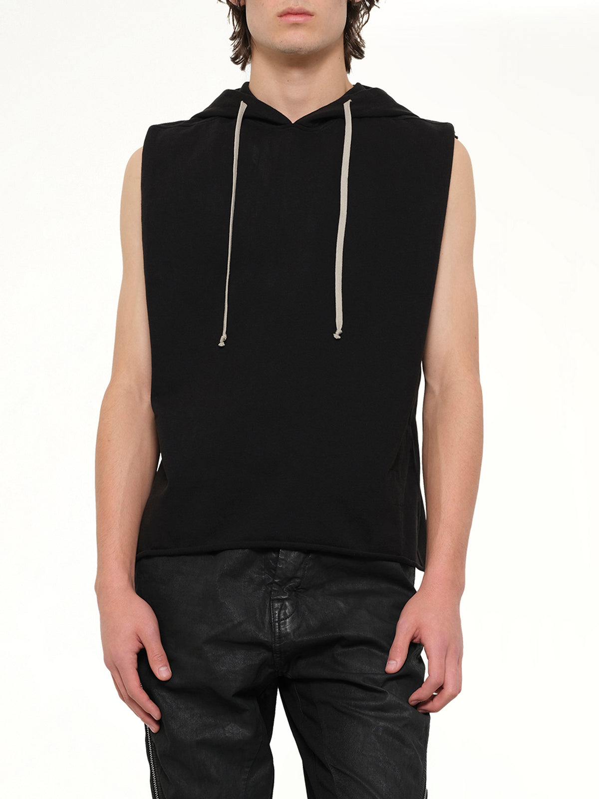 Hooded Tunic in Black