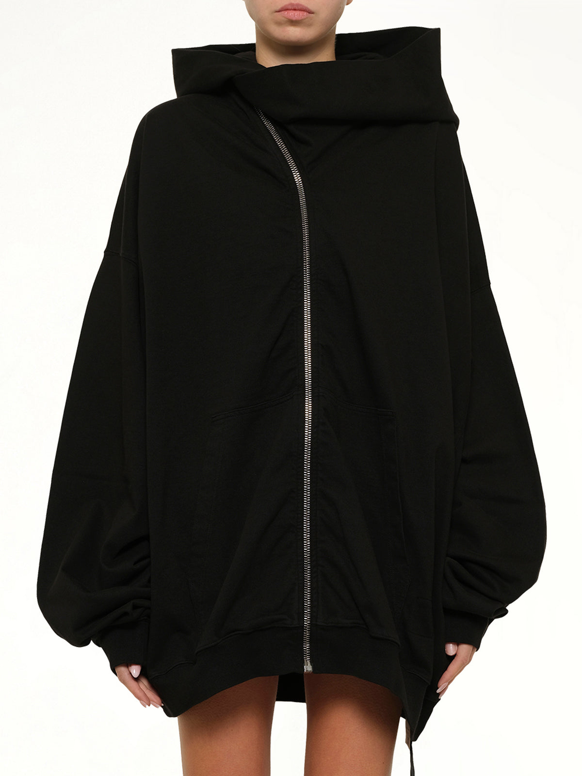 Mountain Hun Hoodie in Black