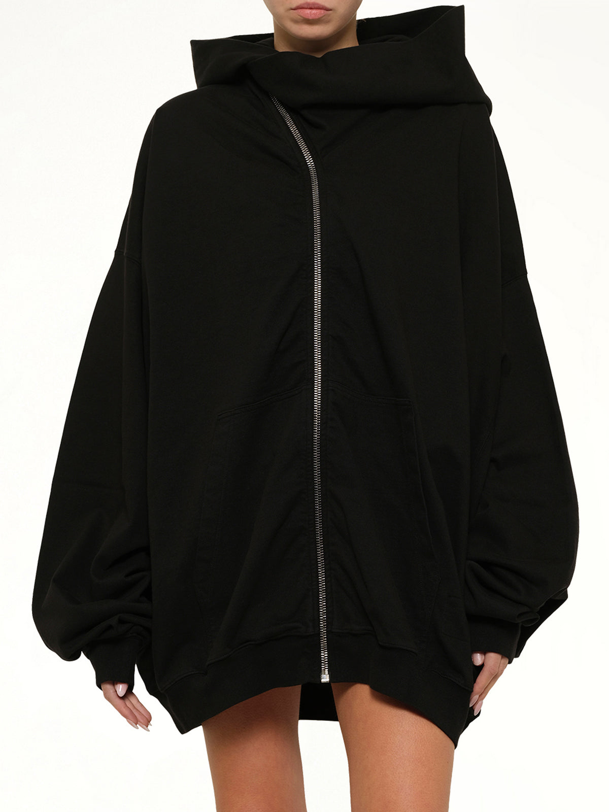 Mountain Hun Hoodie in Black
