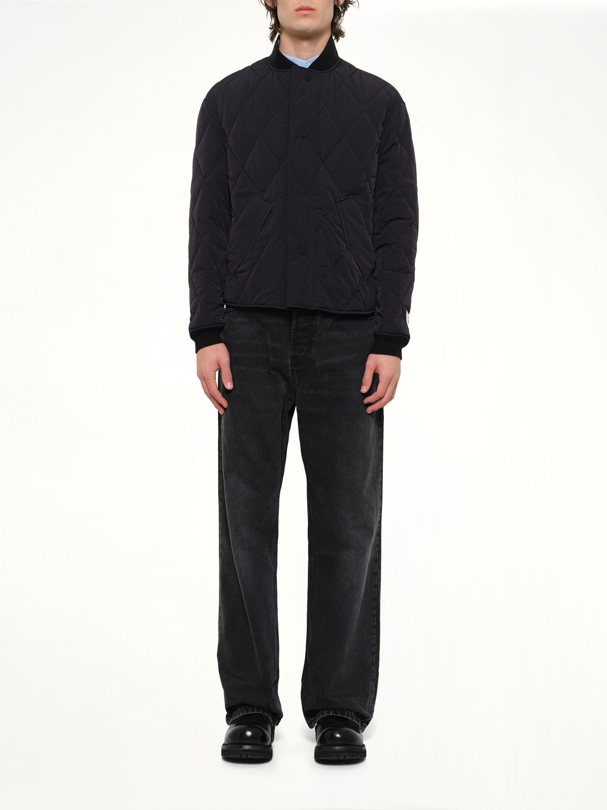 Padded Jacket in Black