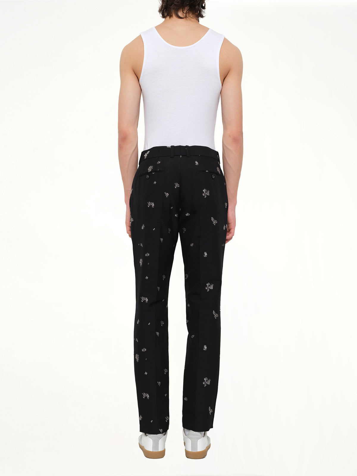 Fitted Pants in Black