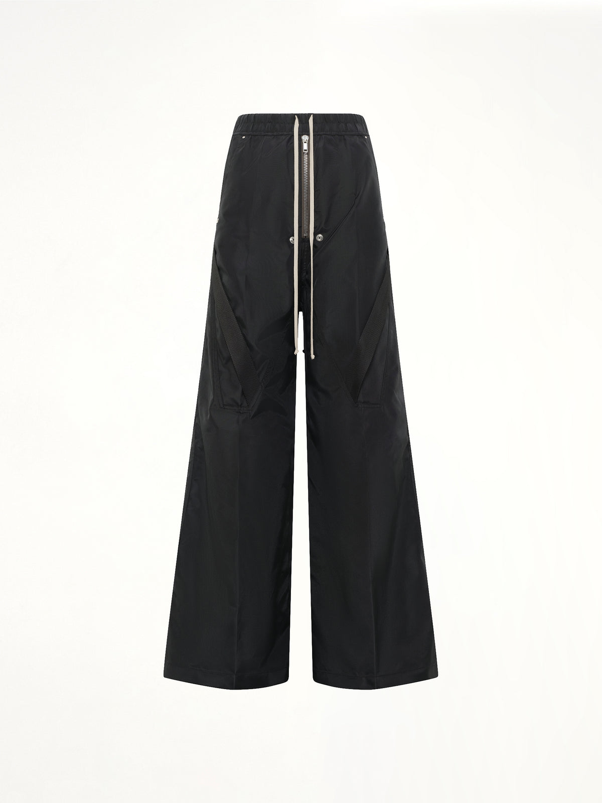 Strapped Wide Bela Pants in Black