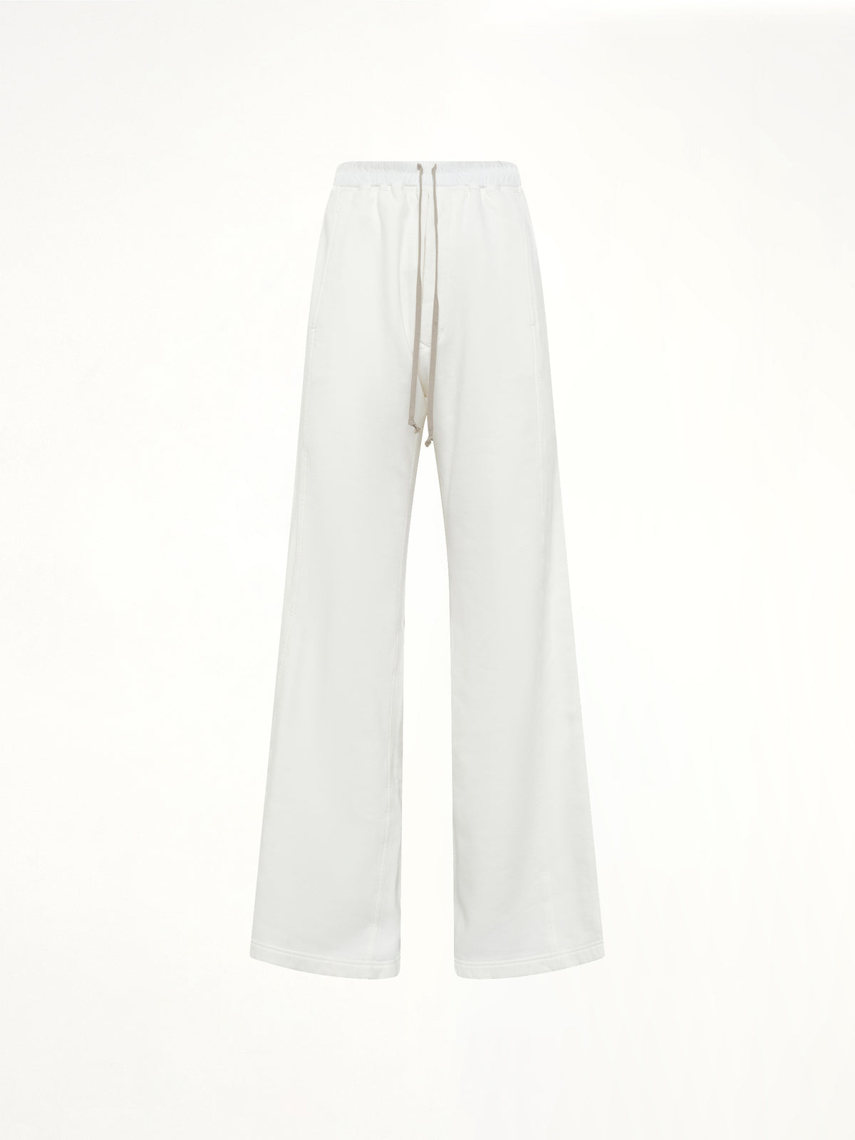 Wide Pusher Pants in Milk Wash