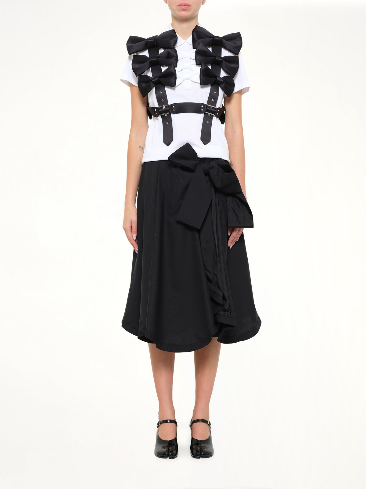 Bowtie Vest in Black